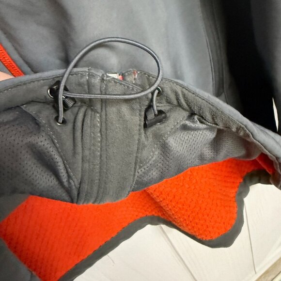 The North Face Men’s XL Shellrock Softshell Jacket Gray/Orange EUC (NE45 Logo) - Picture 5 of 12